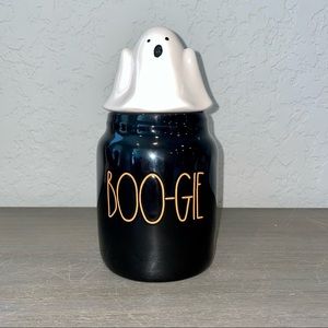 Rae Dunn BOO-GIE Figural Canister